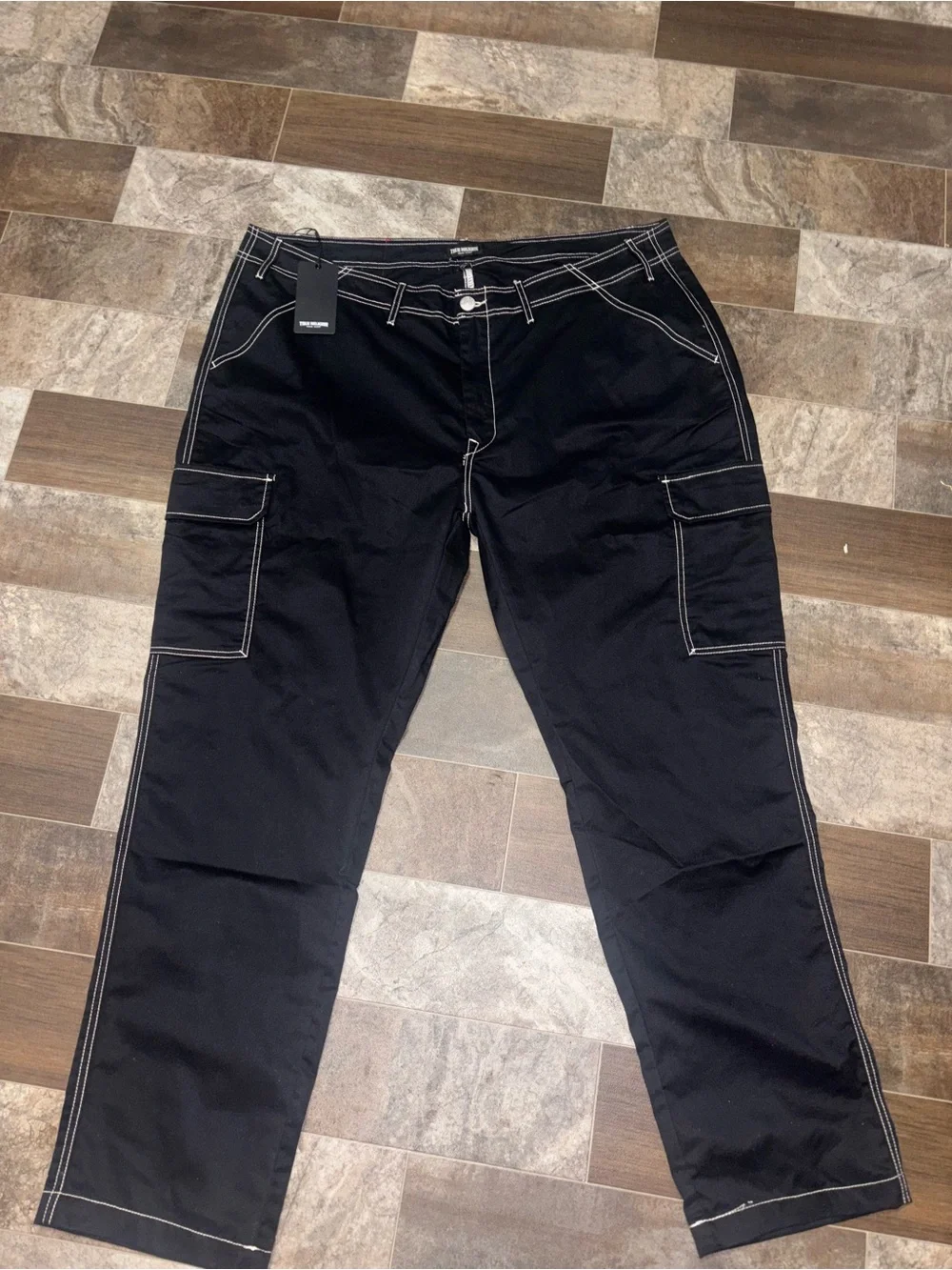 True Religion Men’s Jet Black Jeans